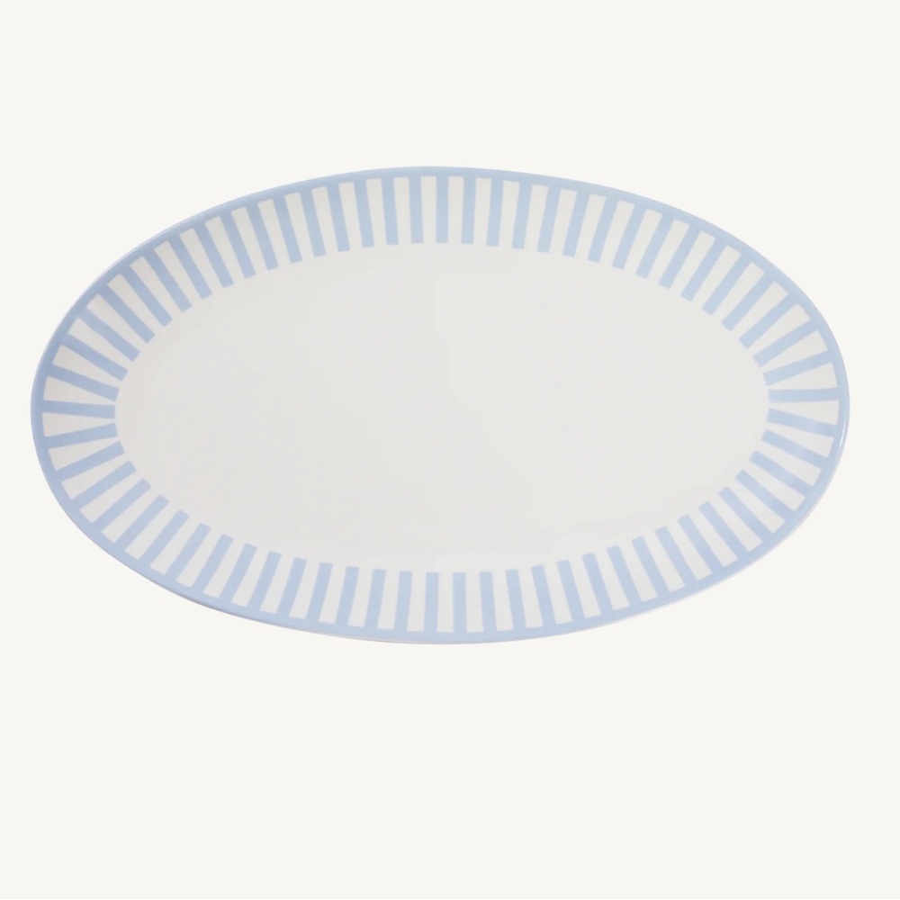 NIB Beautiful Blue and White Serving Platter